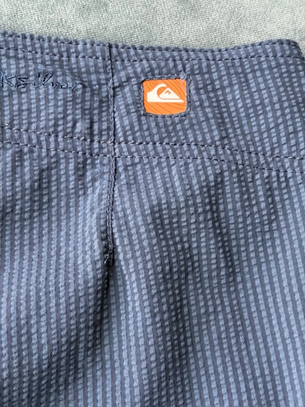 Quiksilver men Boardshorts seersucker Navy Blue